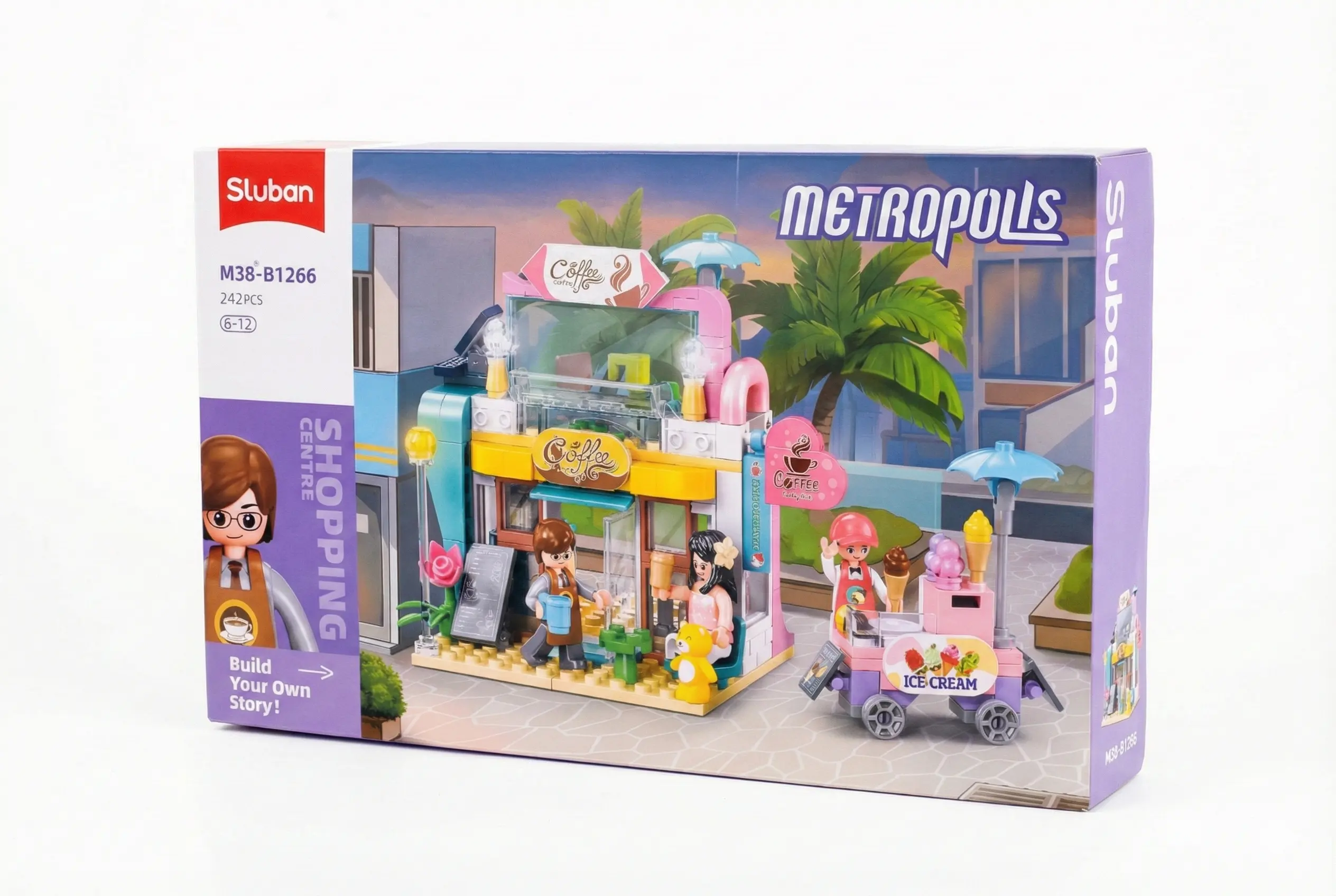 مقهى سلوبوكس متروبوليس – طقم تركيب 241 قطعة