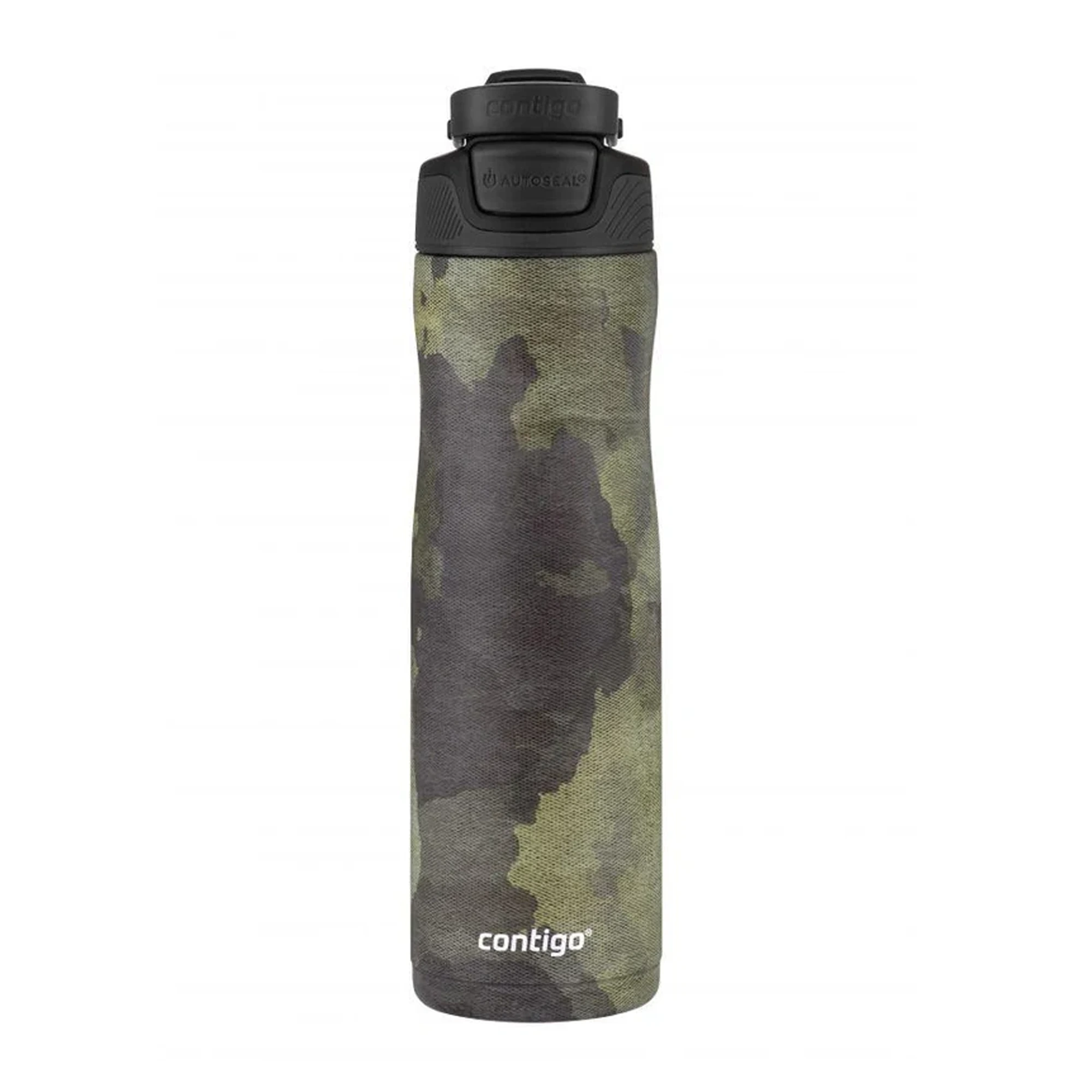 Contigo Autoseal Couture Chill Vacuum Insulated Stainless Steel Water Bottle – 720 ml, Textured Camo