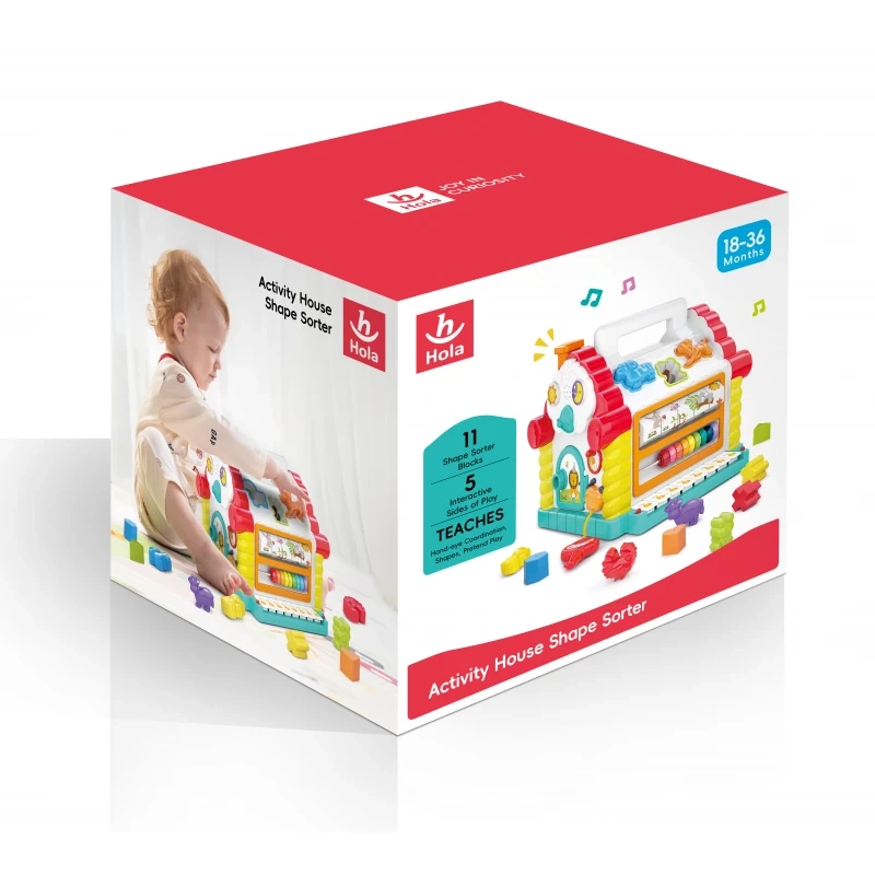 HOLA – Activity House Shape Sorter