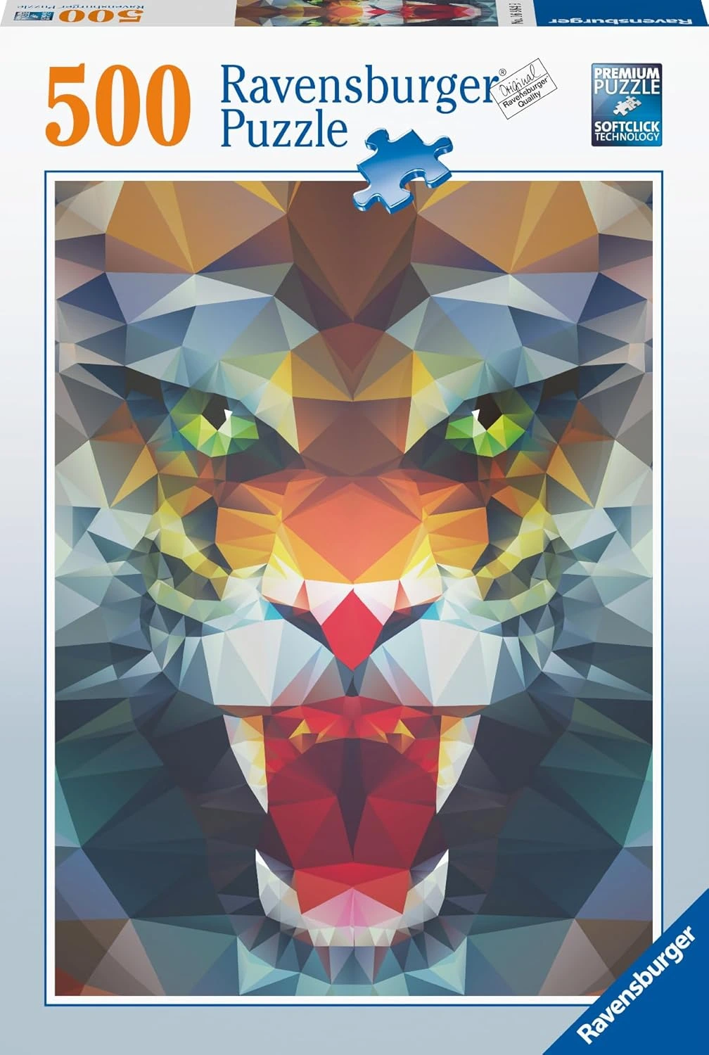 Ravensburger Puzzle - 12000239 Löwe aus Polygonen - 500 Teile