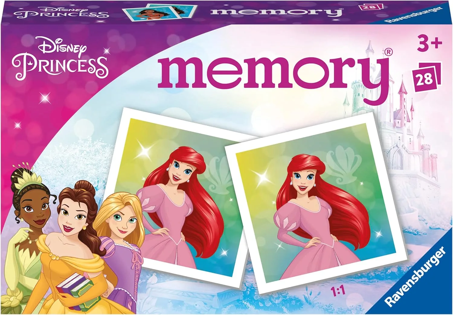Ravensburger - Educational game - memory® - Disney Princesses - A first educational game combining observation, association and memorization - From 3 years - 20978