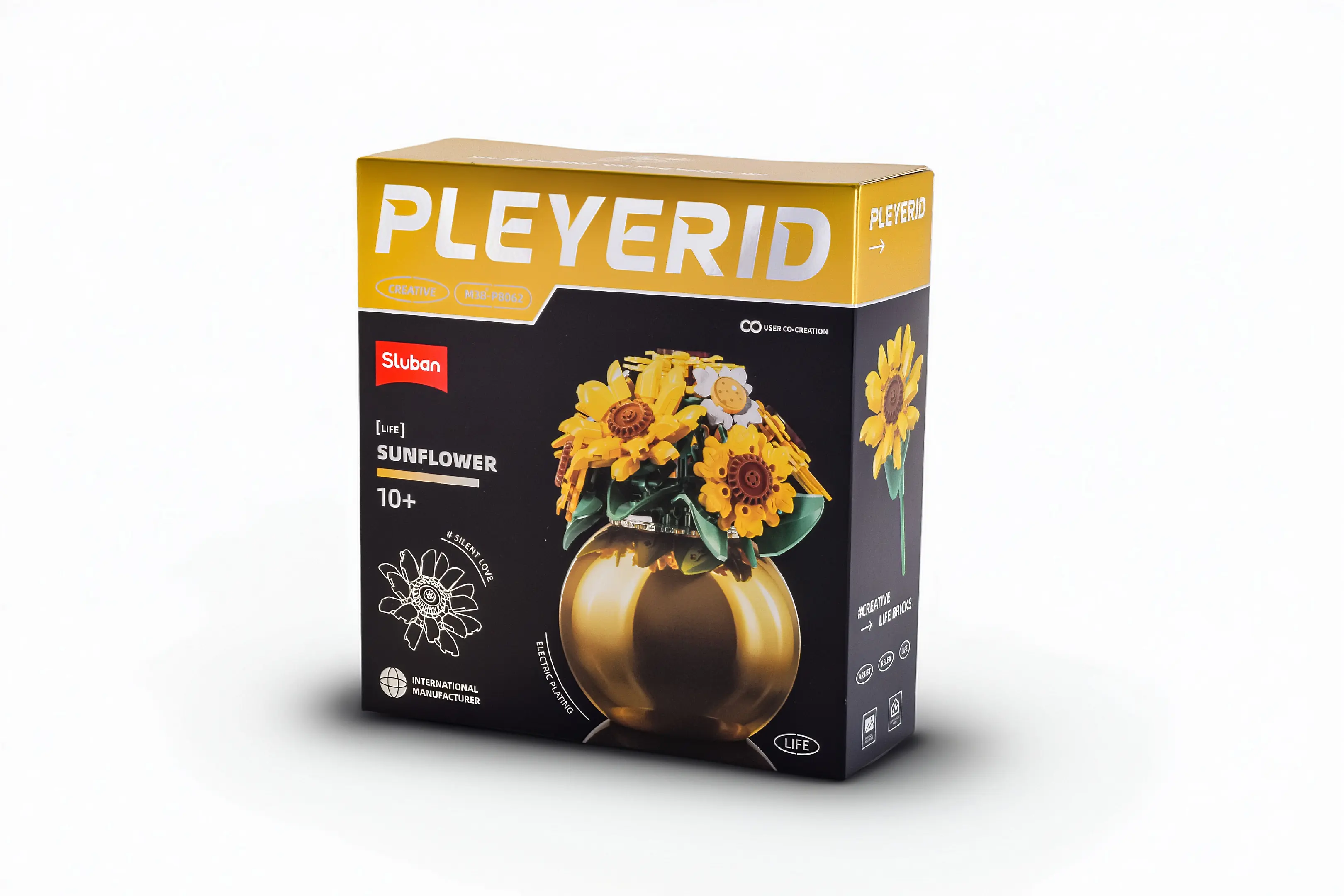 PLEYERID - عباد الشمس (مزهرية مطلية) 288 قطعة