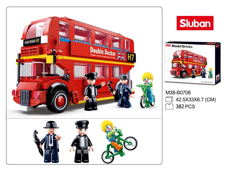 ModelBricks- London bus(382pcs)