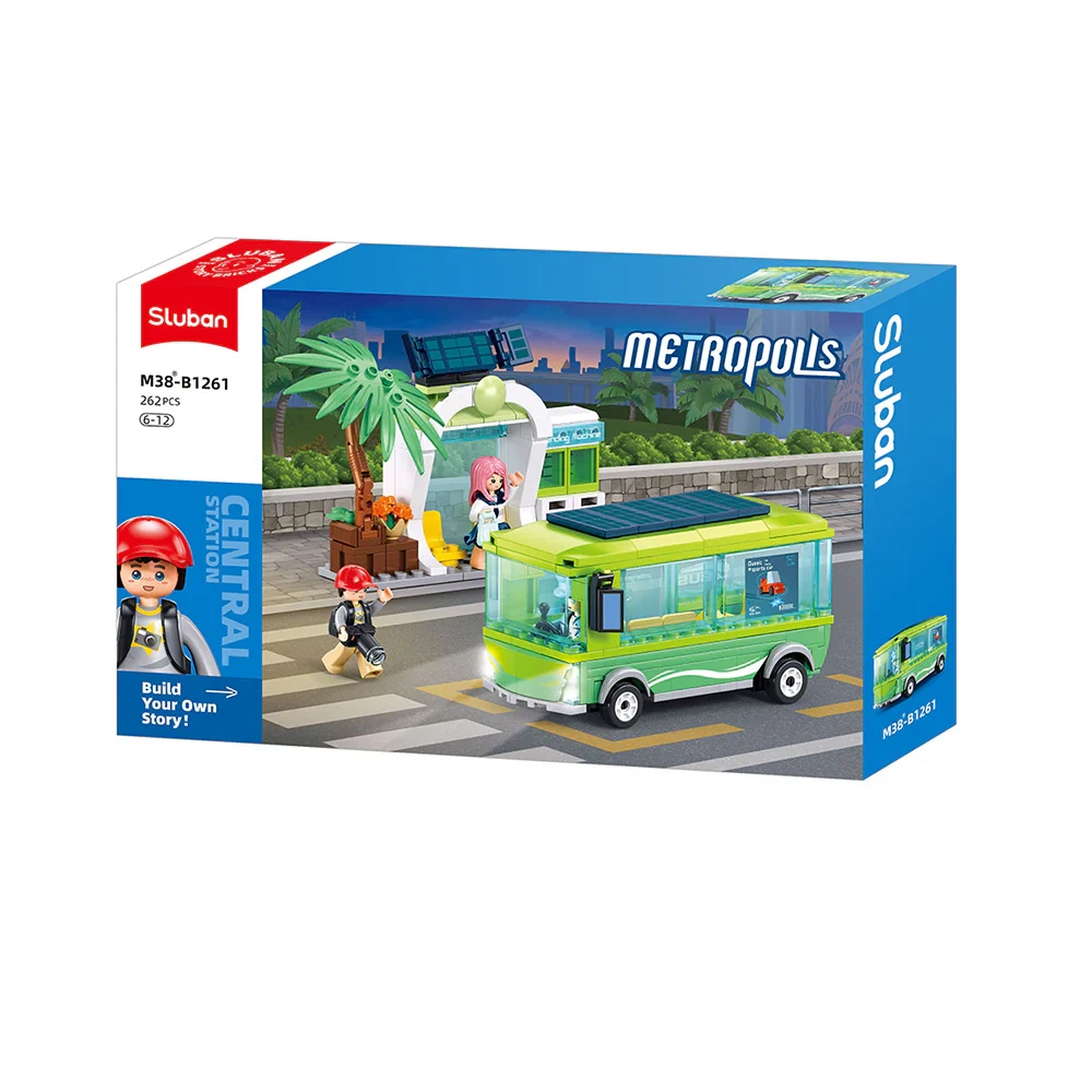 حافلة الطاقة الجديدة متروبوليس – طقم تركيب 239 قطعة (SL1261)