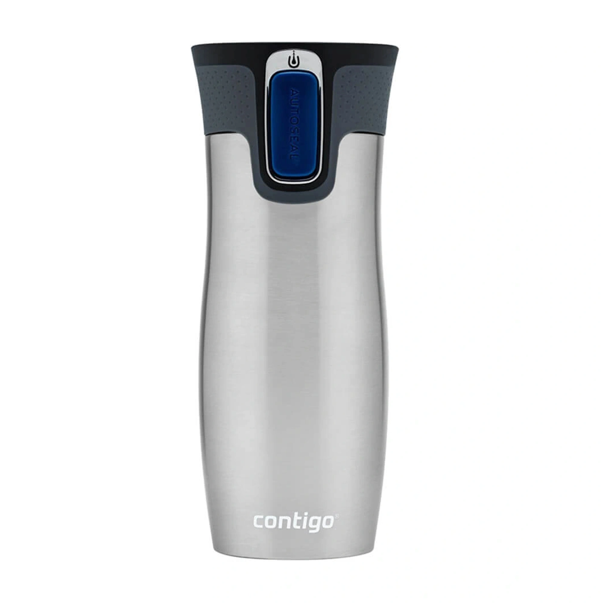Contigo Autoseal West Loop Travel Mug – Stainless Steel, 470 ml, Stainless Steel