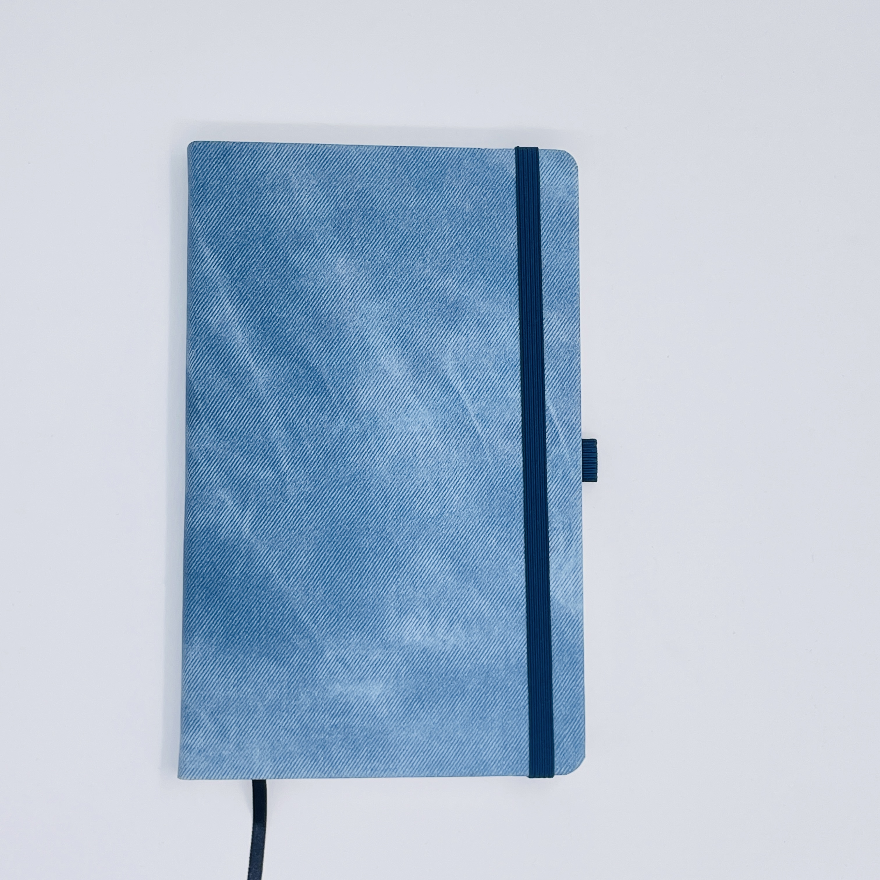 Castelli Ruled Notebook 13x21 Natural - Blue jeans color
