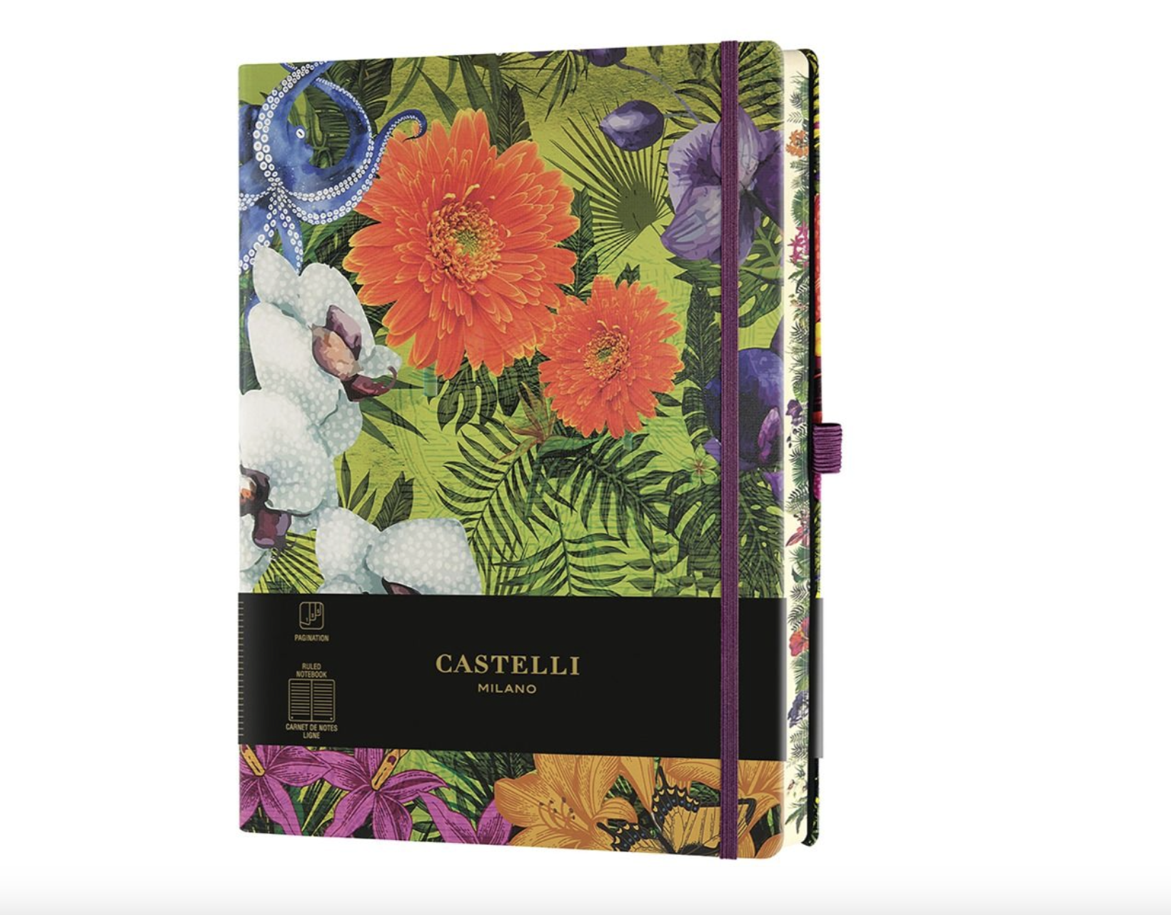 Castelli Notebook Mid Rul - Orchid