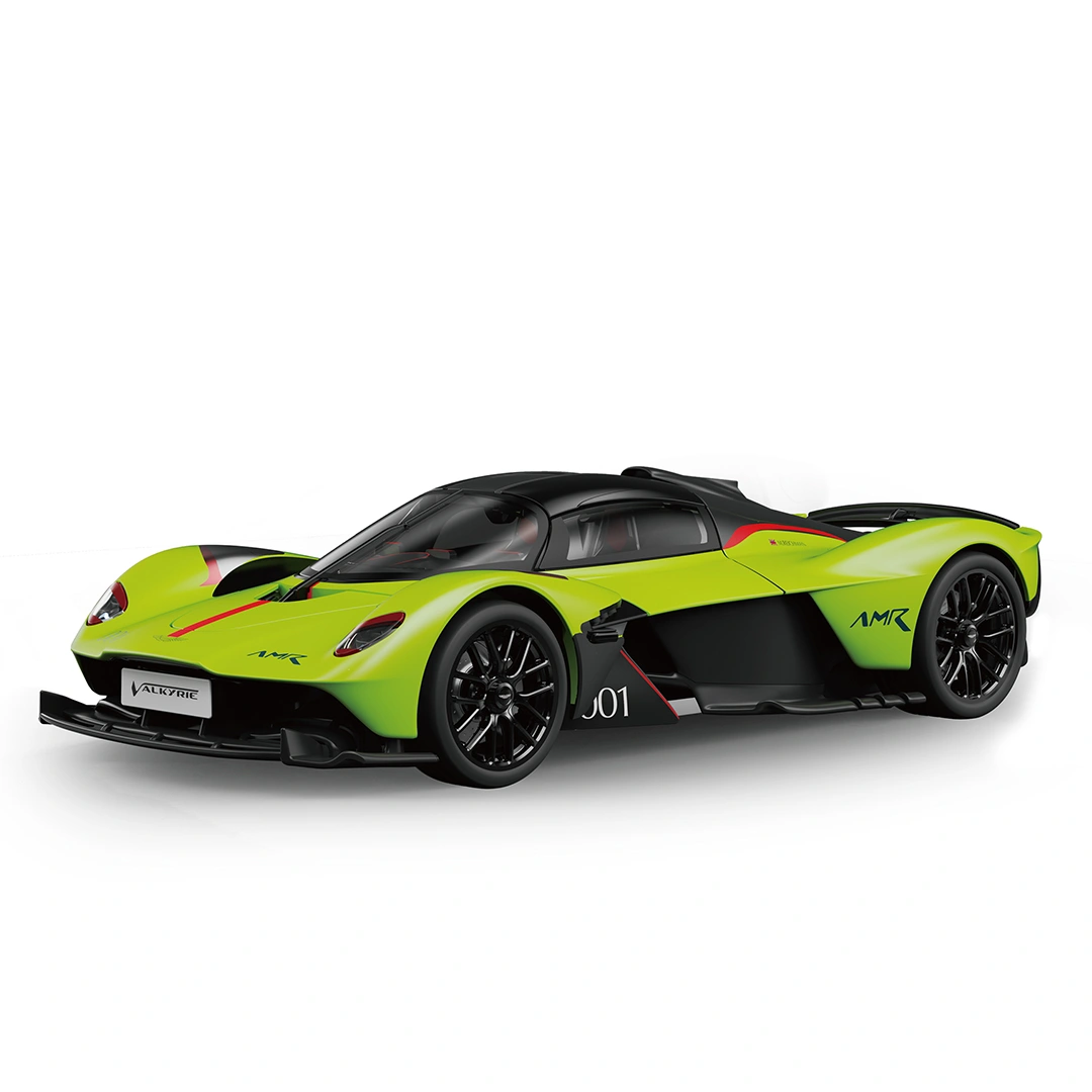 RW - 1:24 Aston Martin Valkyrie RC Car – Battery Powered – Yellow