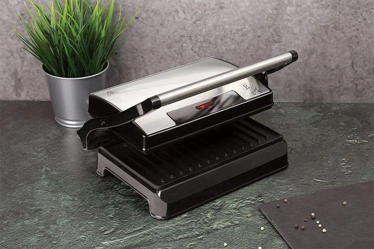 Berlinger Haus 700W Electric Grill - Steel