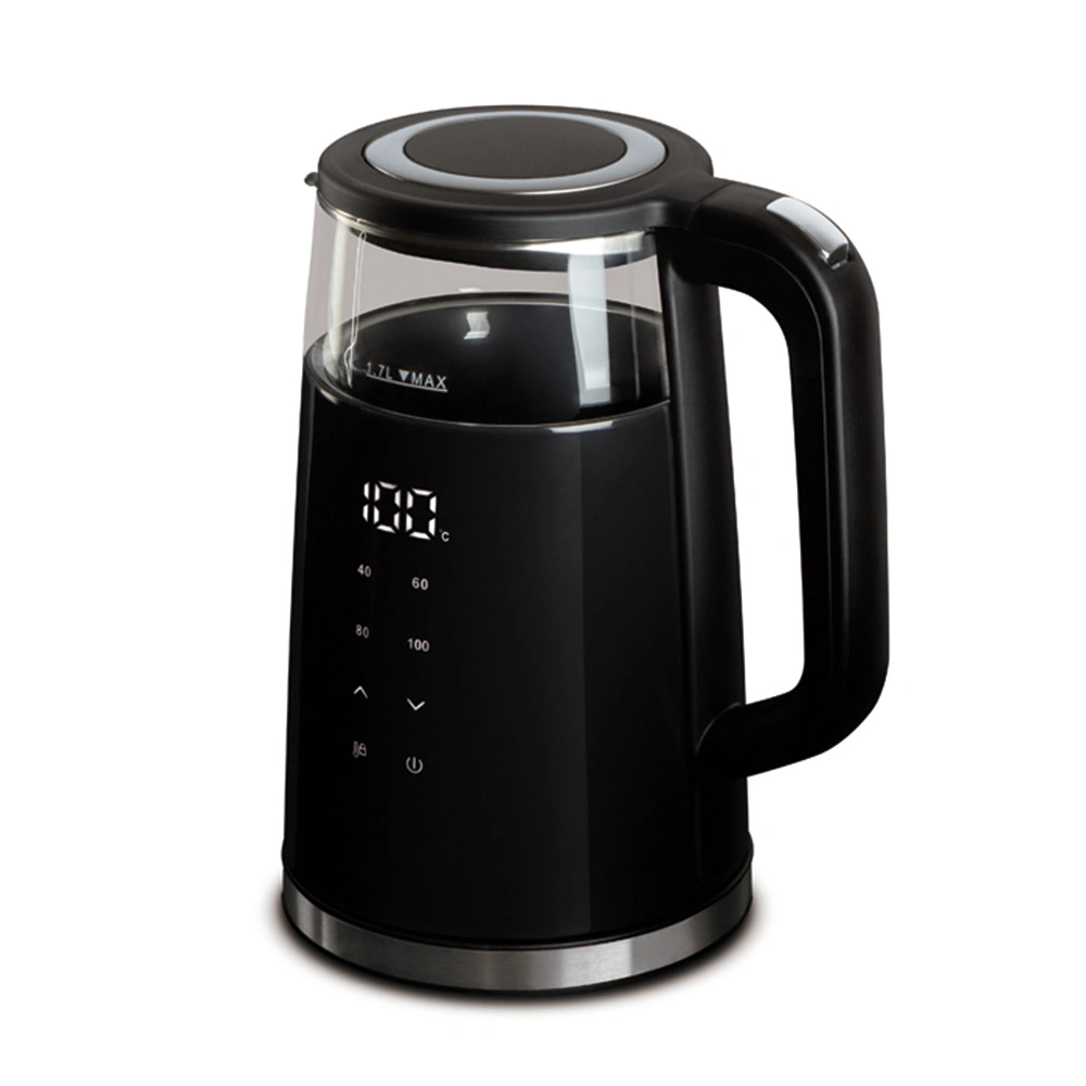 Berlinger Haus 1.7L Electric Digirtal Kettle - Matte Black