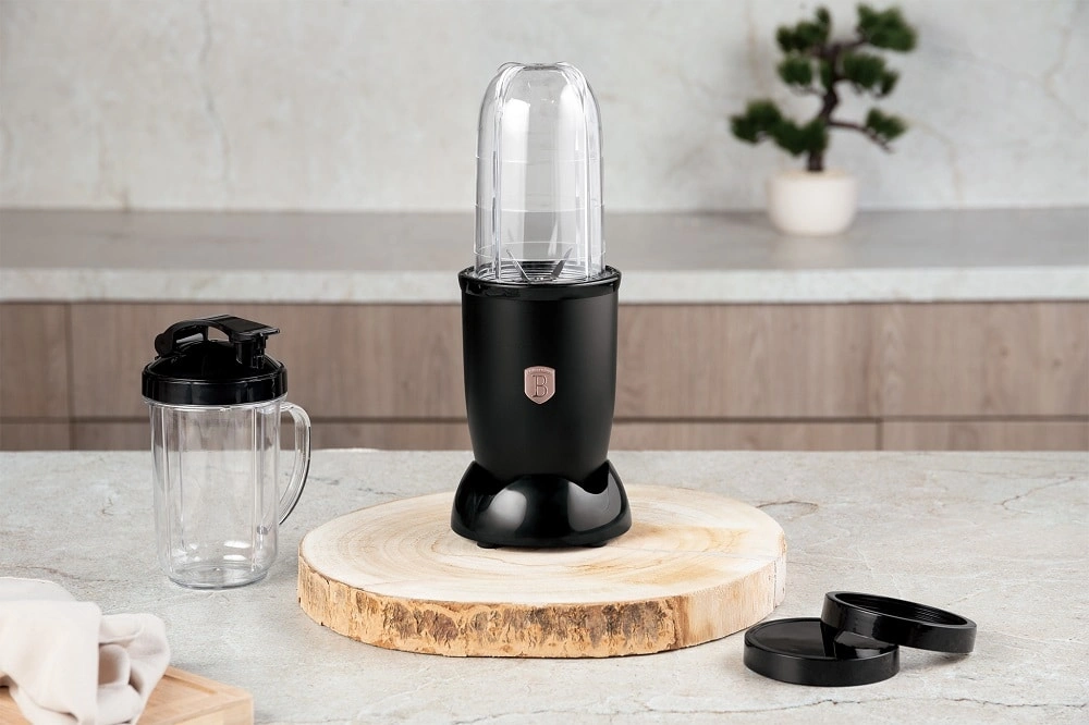 Berlinger Haus 6-Piece Blender Set - Black-Rose