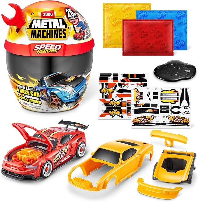 Metal Machines Speed Heroes – Build & Customize Race Car with 20+ Surprises
