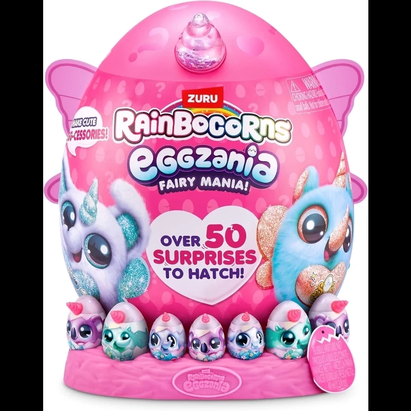 ZURU – Magical Surprise Egg with Collectible Plush, 50+ Surprises & Fairy Accessories for Kids (Ages 3+)
