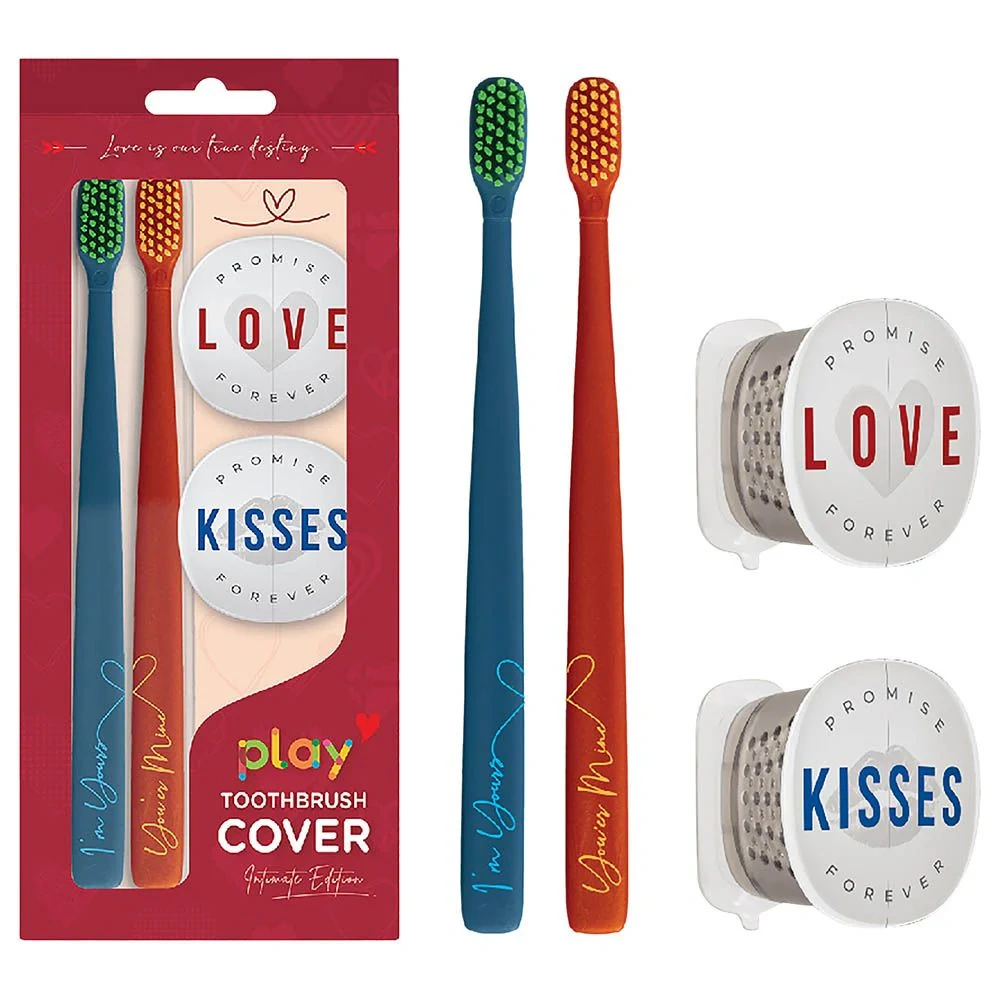Flipper - Toothbrush Cover & Toothbrush  Flp Play Ilove 2in1 Combo Pack / Testimony