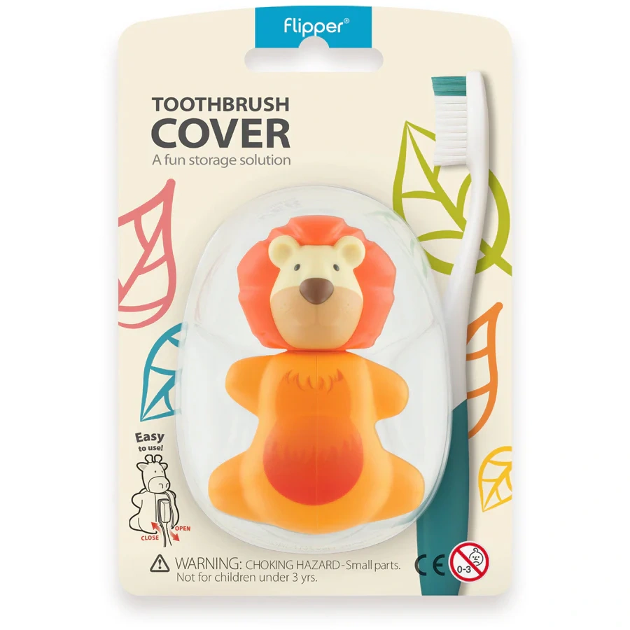 Flipper - Toothbrush Cover Animal / Lion