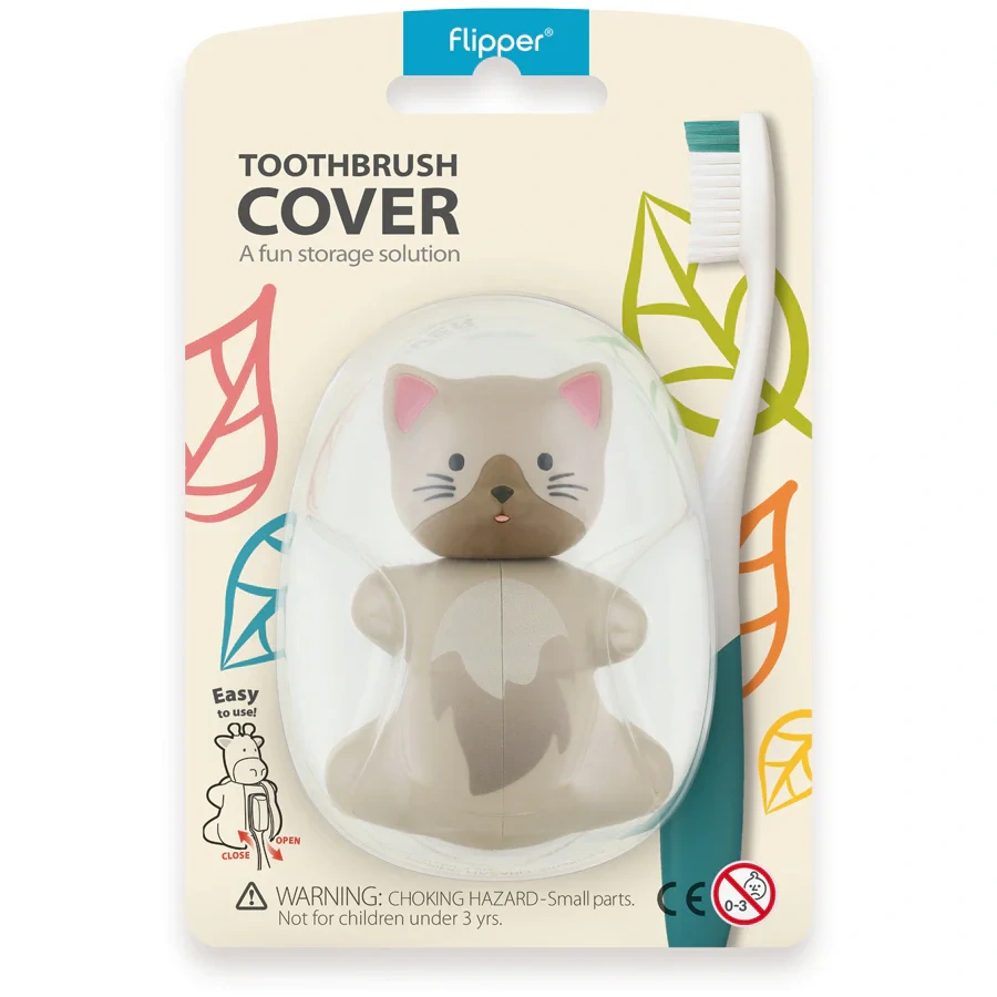 Flipper - Toothbrush Cover Animal / Cat