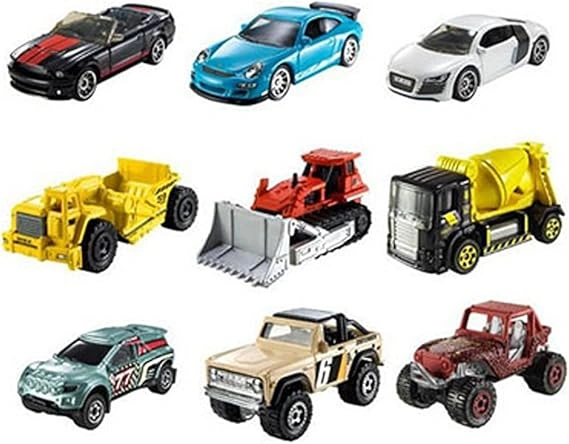 سيارة ماتش بوكس المعدنية بمقياس 1:64 مع أجزاء متحركة – للأطفال من عمر 3 إلى 12 سنة