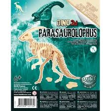 Buki France -Wooden Dinos to mount (D6B), Assorted models