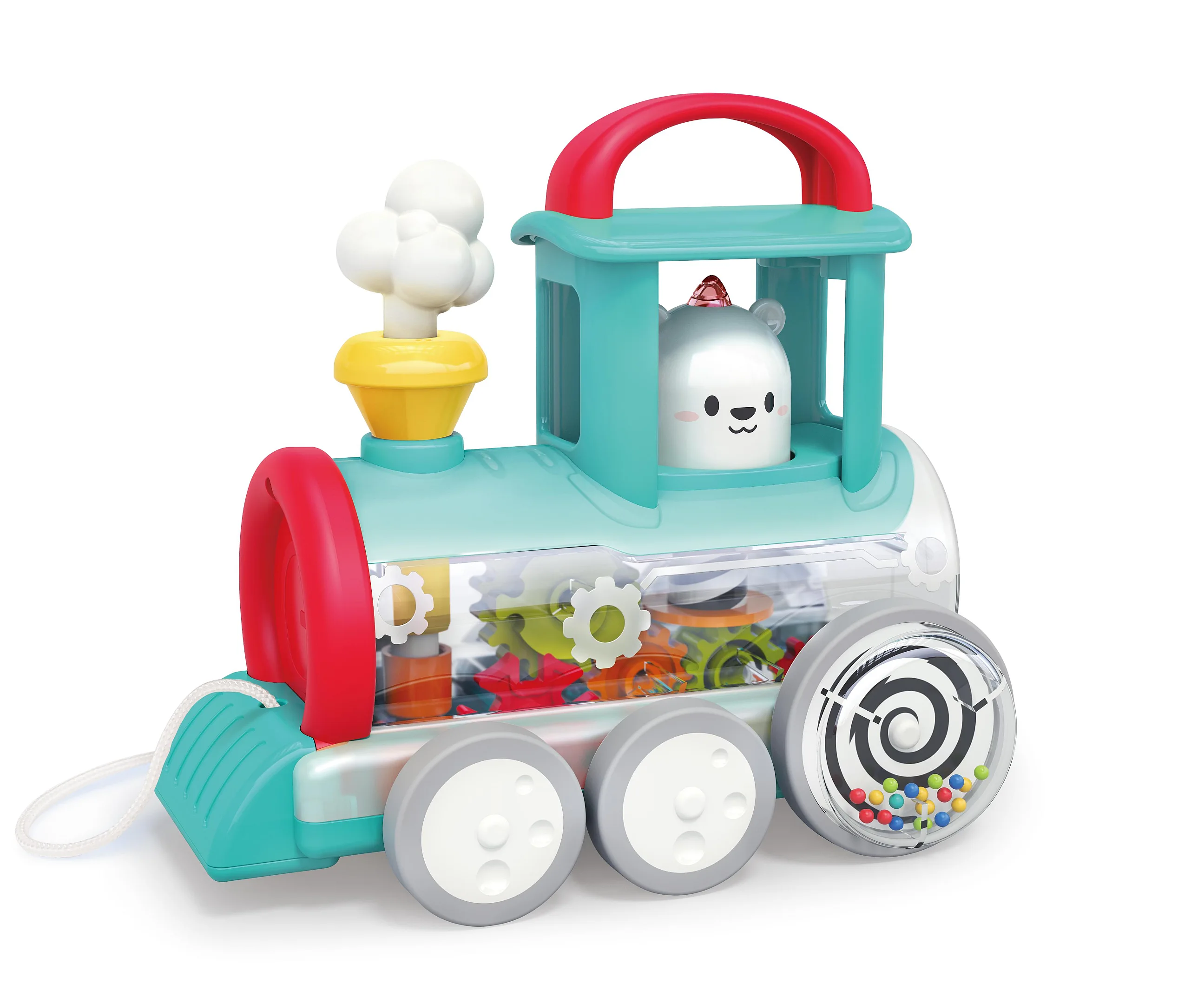 HOLA – Pull Along Train Engine (Red)