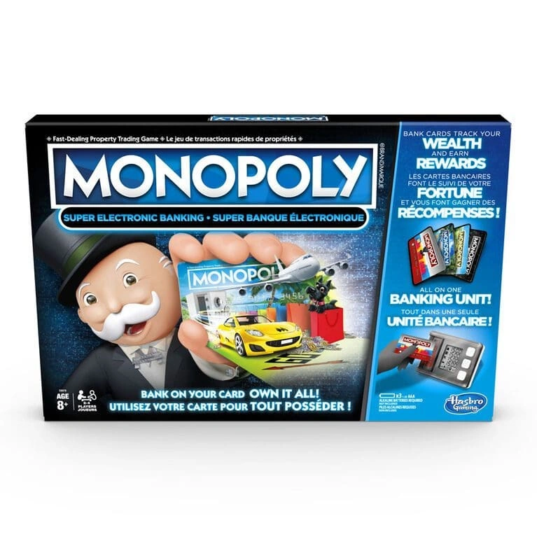 هاسبرو Monopoly – النسخة البنك الإلكتروني