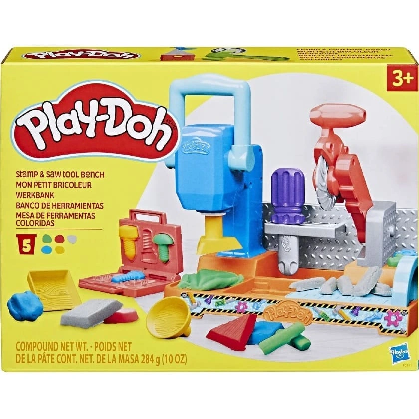 Hasbro Play-Doh Stamp ‘n Saw Tool Bench