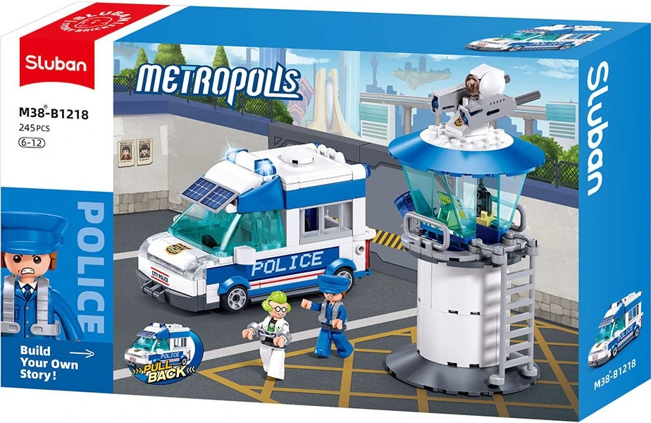 سلوبان متروبوليس شرطة – مرافقة المجرم يوري (خاصية السحب للخلف)