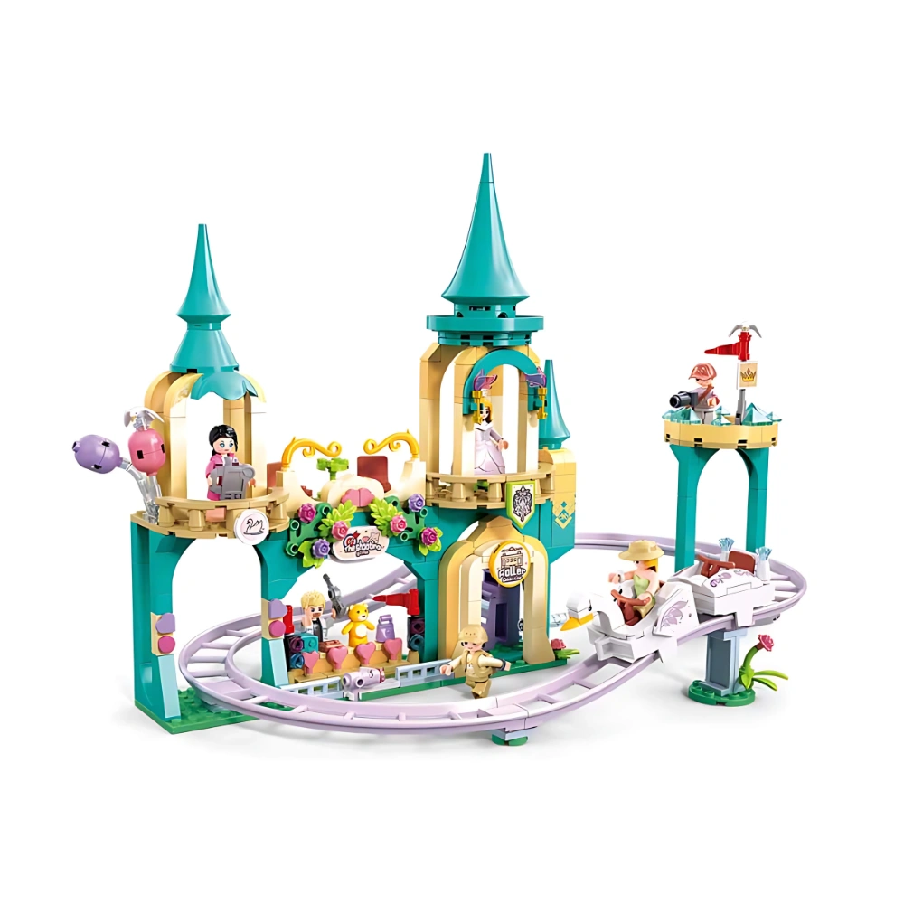 قطار الملاهي متروبوليس – طقم تركيب 448 قطعة